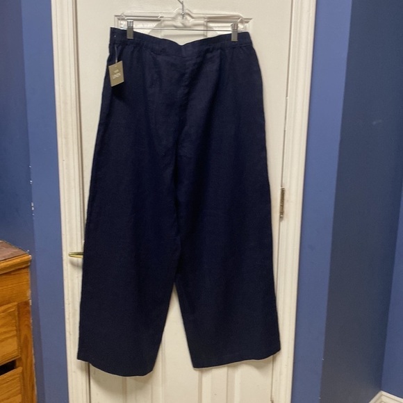 NWT For Cynthia 100%
Linen Royal Blue Wide Leg high waist - Picture 4 of 11